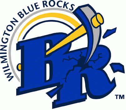 Wilmington Blue Rocks 2003-2009 primary logo iron on transfers for clothing